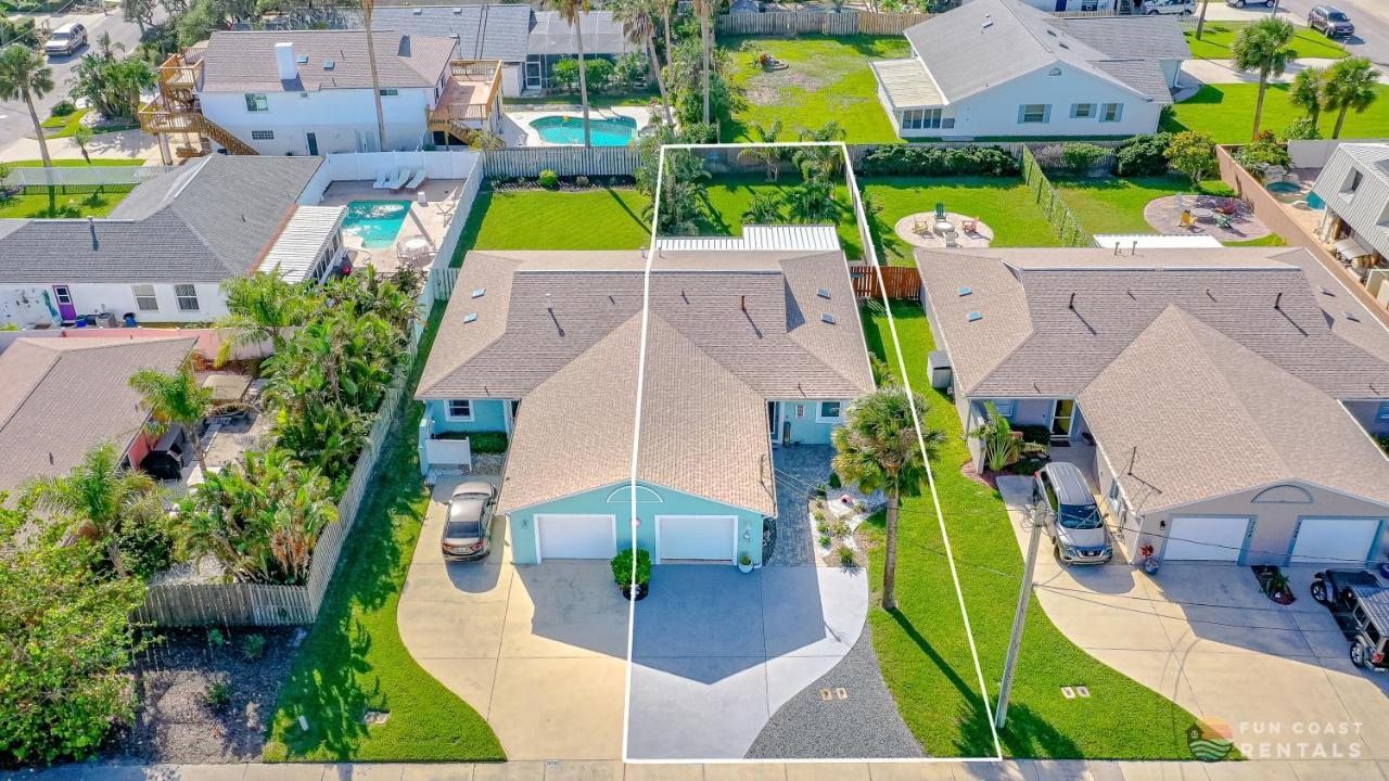 Dog Friendly Home Wprivate Fenced Yard, Garage & Fire Pit Steps To The Beach! Ню Смирна Бийч Екстериор снимка